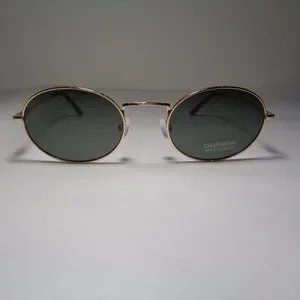 Calvin Klein CK20116S Shiny Gold Soft Tortoise New Women\'s Sunglasses Calvin Klein CK20116S 43634 Shiny Gold/Soft Tortoise Round  main image 4